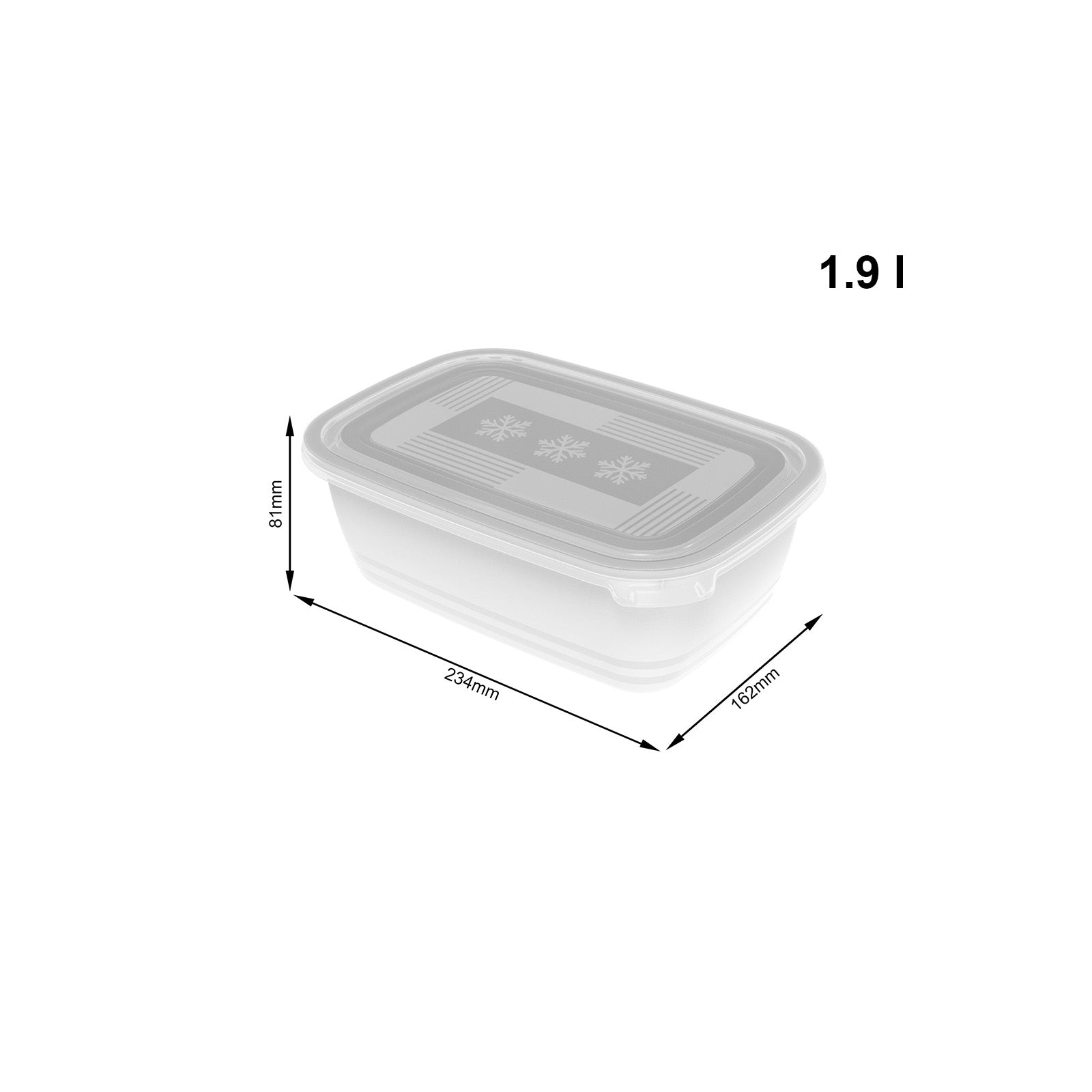 rotho-freeze-gefrierdosen-1-9-l-transparent-2er-set image 6