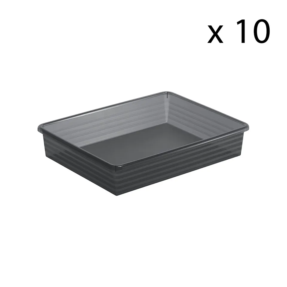 rotho-linus-formatk-rbchen-din-a4-10er-set-transparent-stapelbar image 1