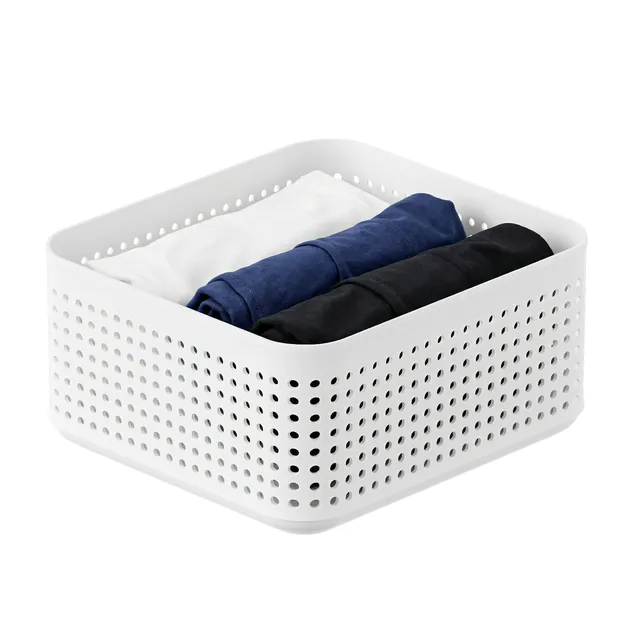rotho-wop-kleiderschrank-organizer-korb-m-mistletoe-wei image 1