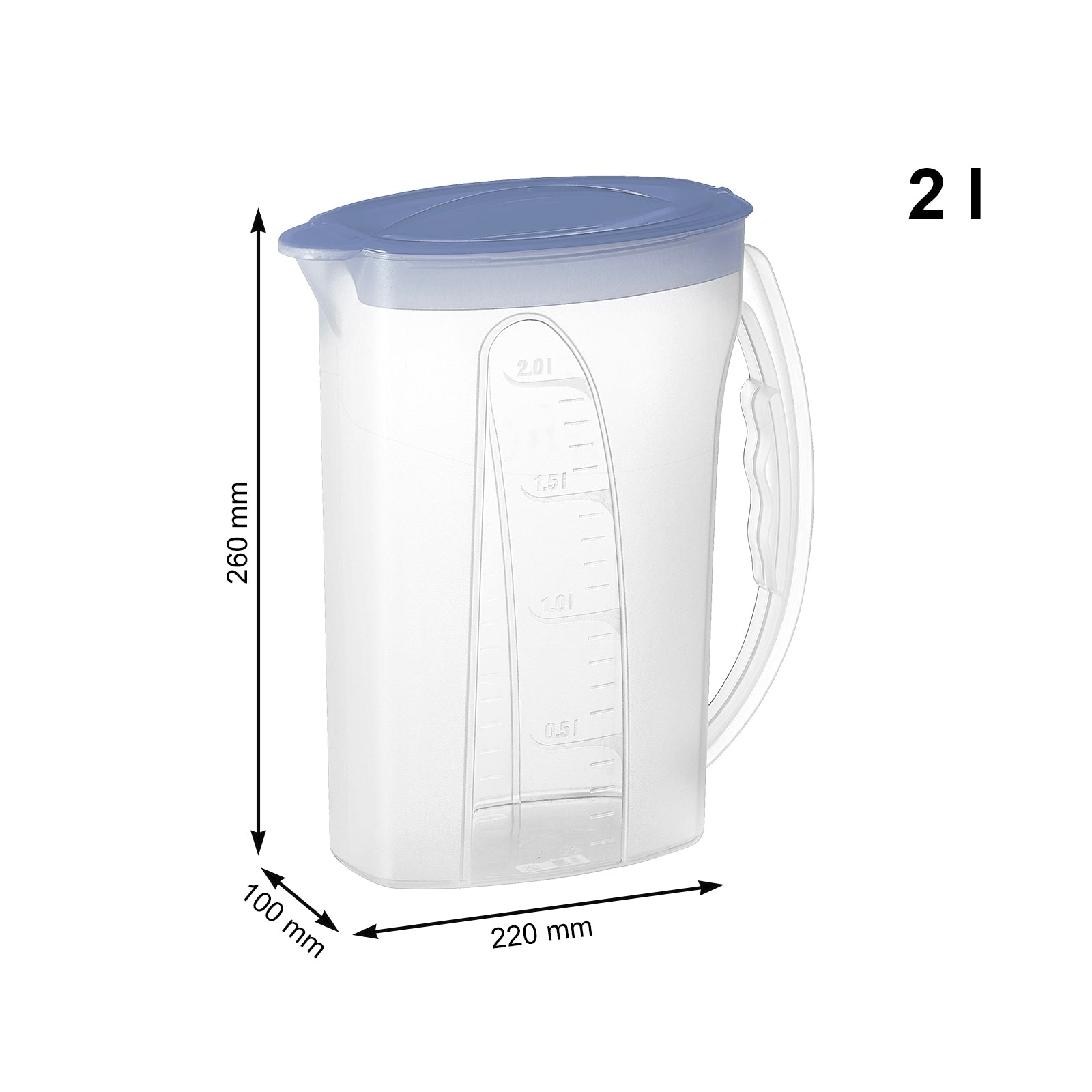 rotho-fresh-k-hlschrankkrug-2-l-horizontblau-henkel image 7