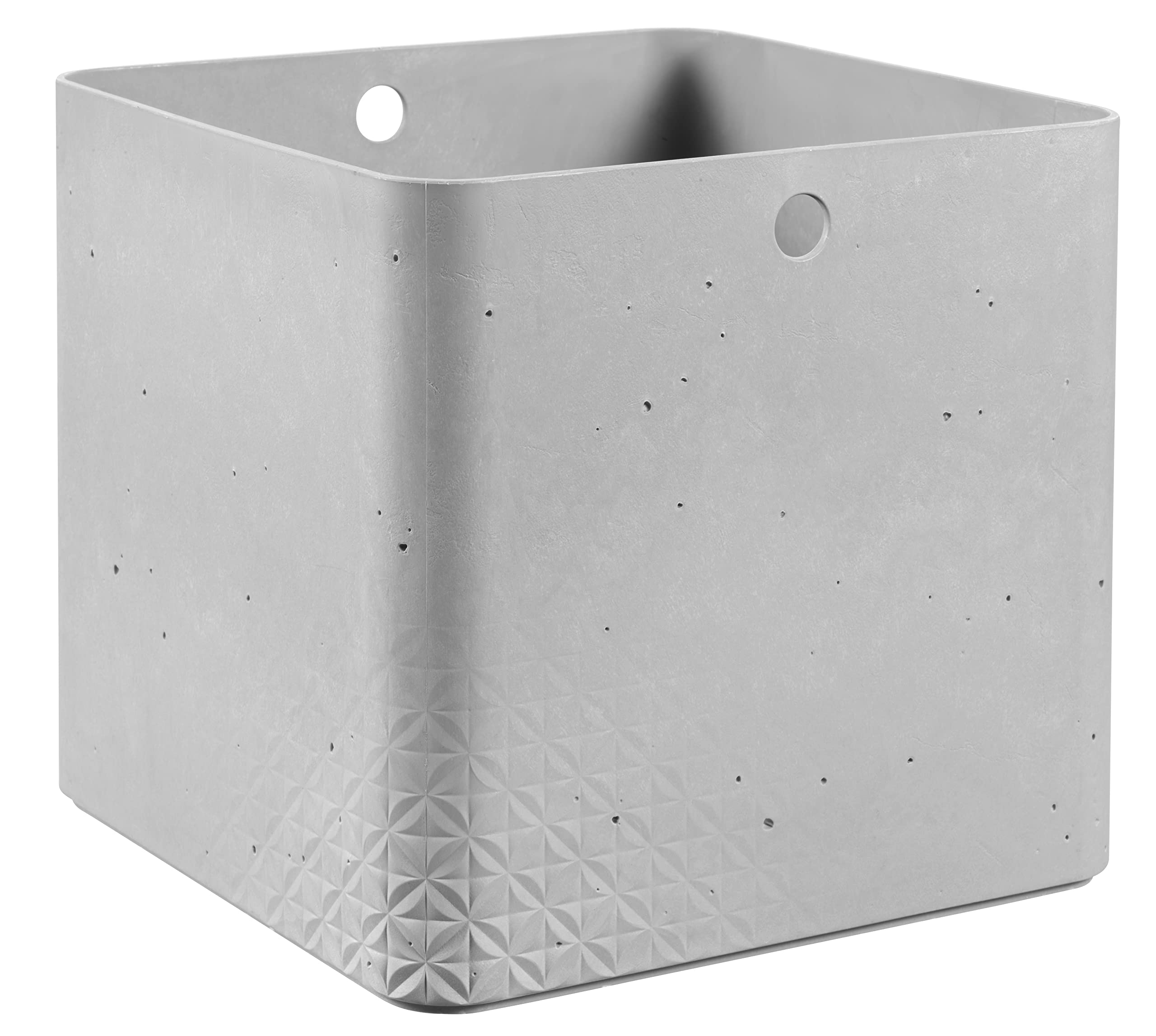 curver-beton-box-s-aufbewahrungsbox-4l-grau-beton-look image 7