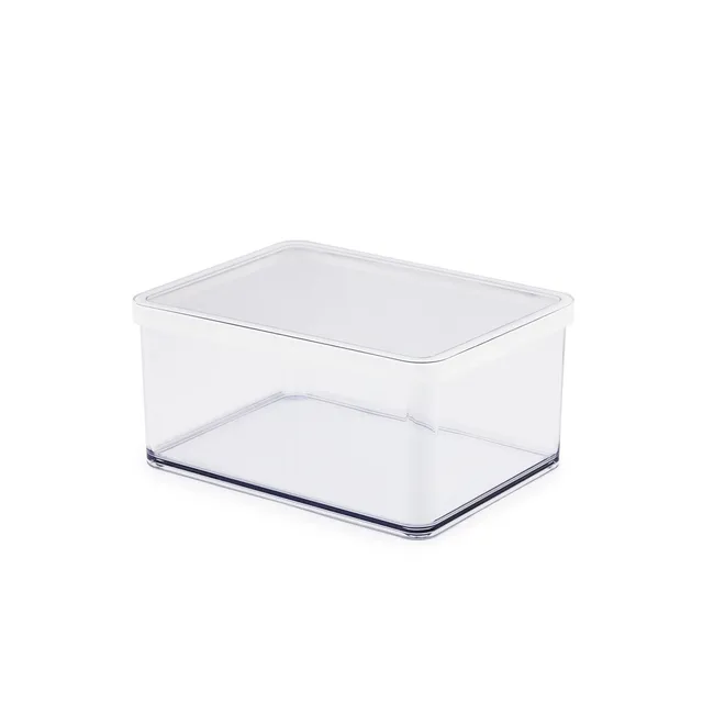 rotho-loft-vorratsdose-2-25l-transparent-rot-aromadicht image 1