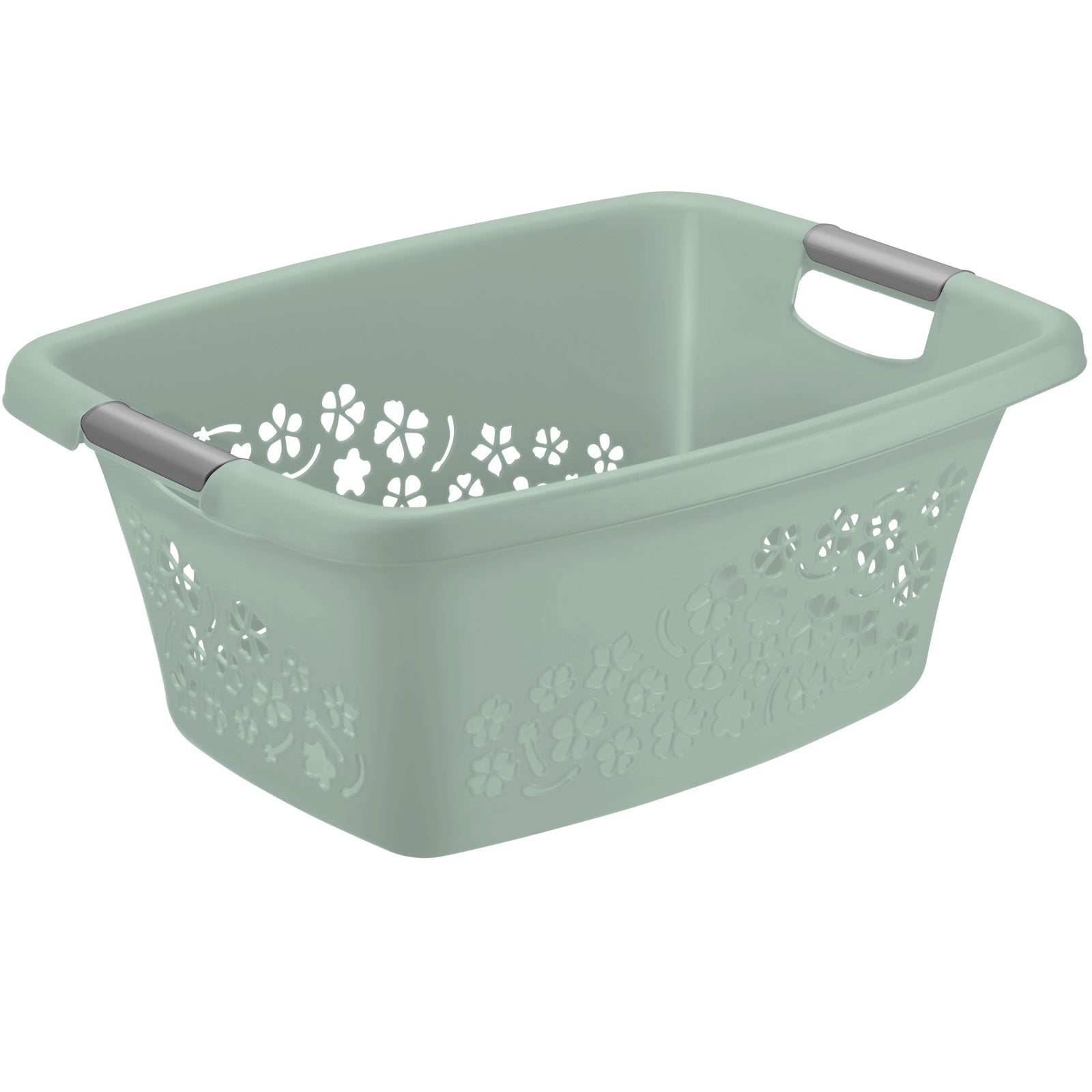 rotho-flowers-w-schekorb-25-l-anthrazit-mit-griffen image 7