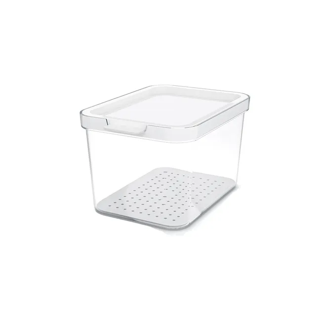 rotho-cauma-k-hlschrankorganizer-2-15l-vorratsbox-transparent image 1