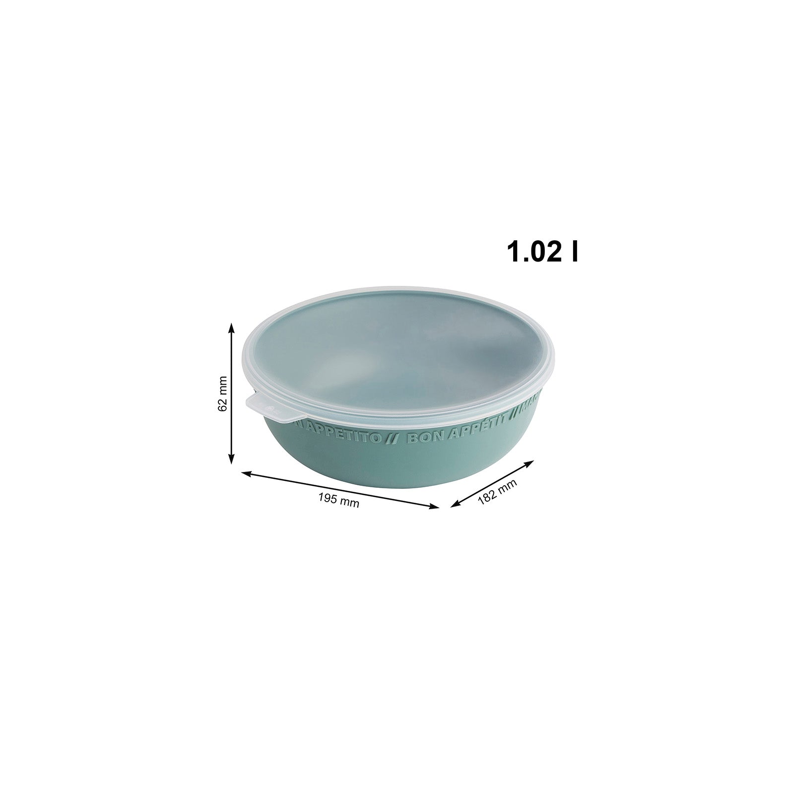 rotho-tresa-sch-ssel-1-02-l-mit-deckel-4er-set-bpa-frei image 3