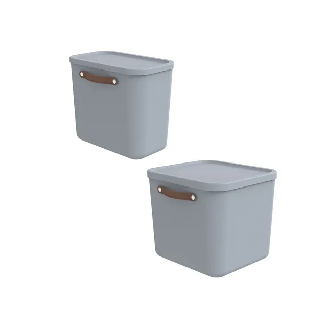 rotho-maloja-aufbewahrungsbox-65-l-mit-deckel-transparent-stapelbar image 1