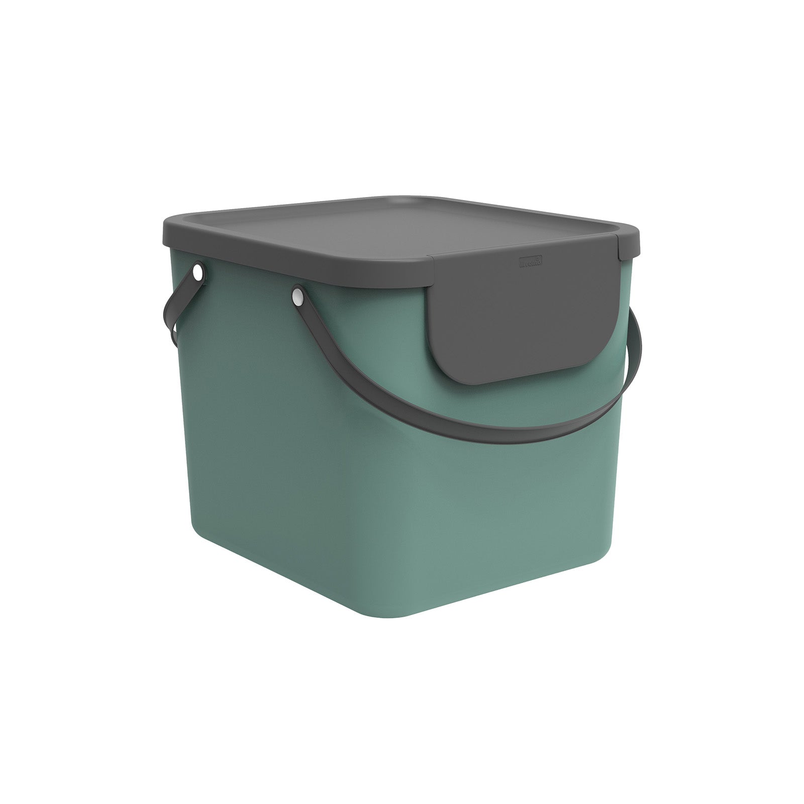 rotho-albula-recycling-m-llsystem-40-l-m-lleimer-anthrazit-stapelbar image 3