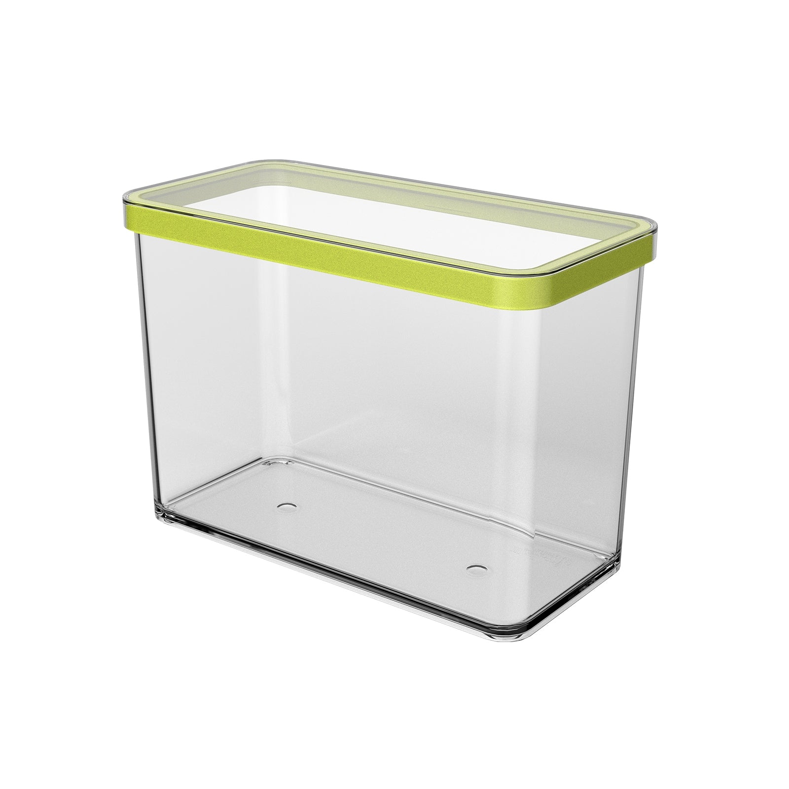 rotho-loft-premium-dose-2-1-l-vorratsdose-transparent-rot-rechteckig image 5