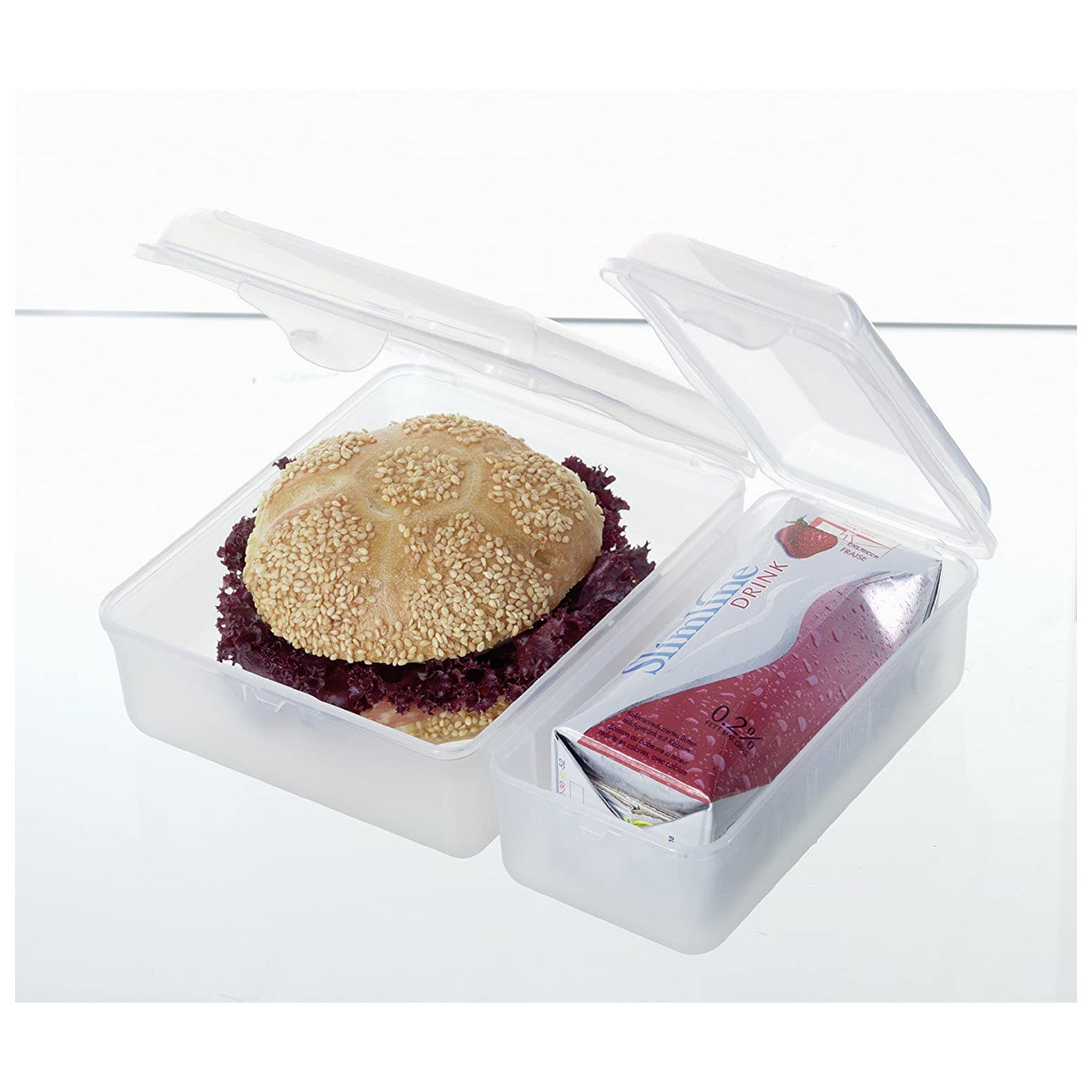 rotho-fun-box-1-05-l-0-55-l-transparent-mit-klippverschluss image 7