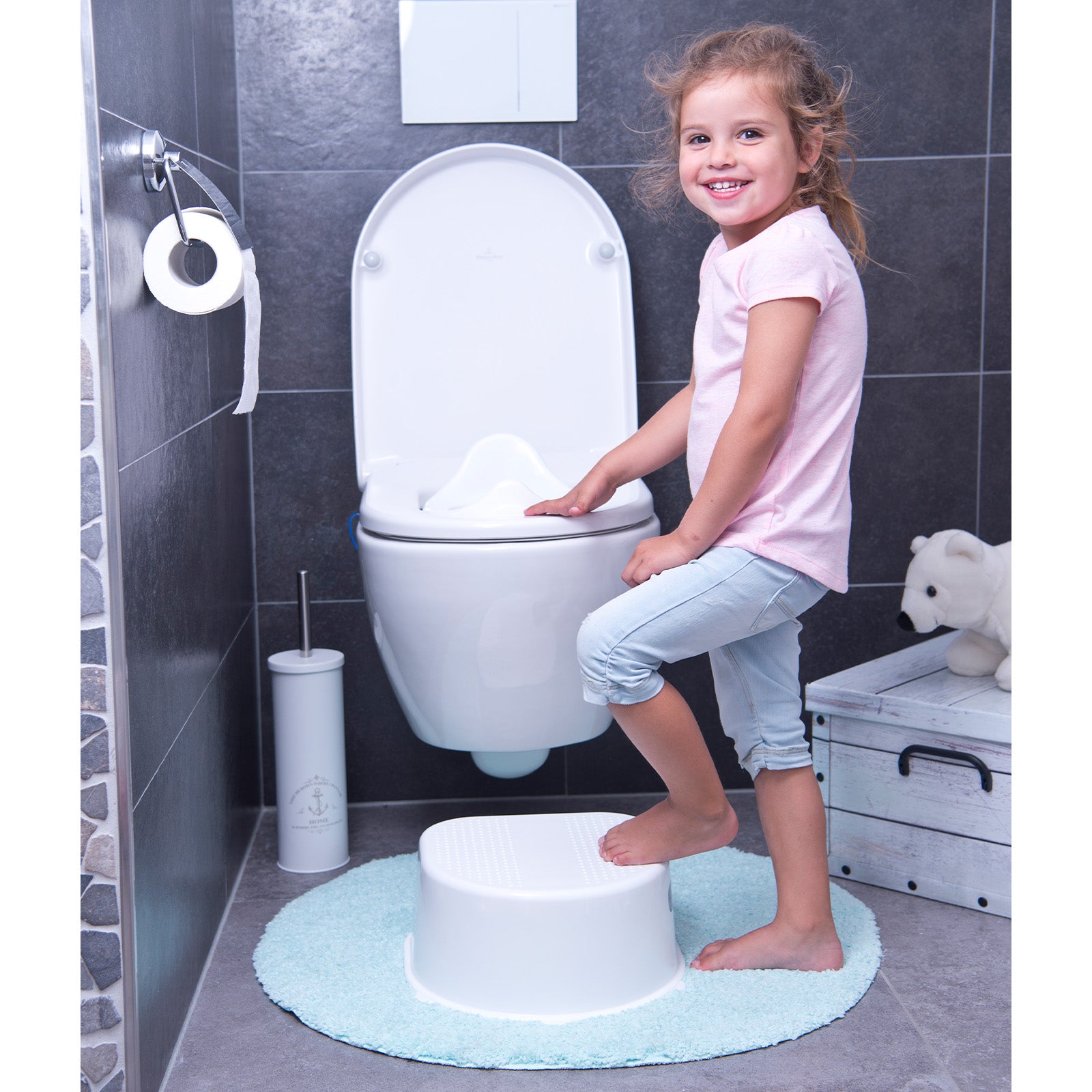 rotho-bella-bambina-kinderschemel-fantastic-mauve-tritthocker image 5