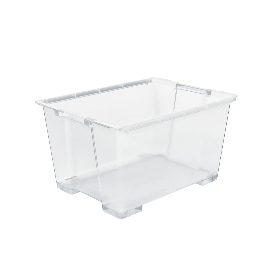 rotho-evo-easy-box-140-l-transparent-stapelbar image 1