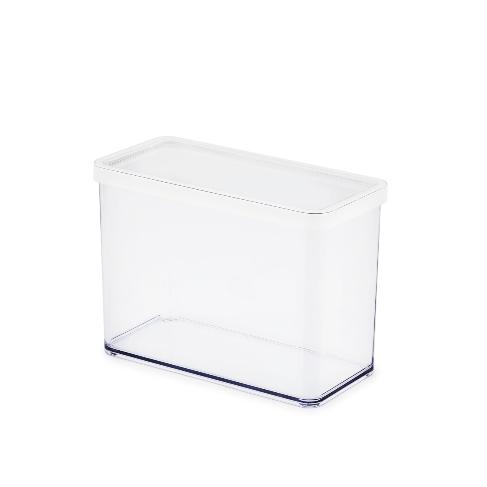rotho-loft-premium-dose-2-1-l-vorratsdose-transparent-rot-rechteckig image 3