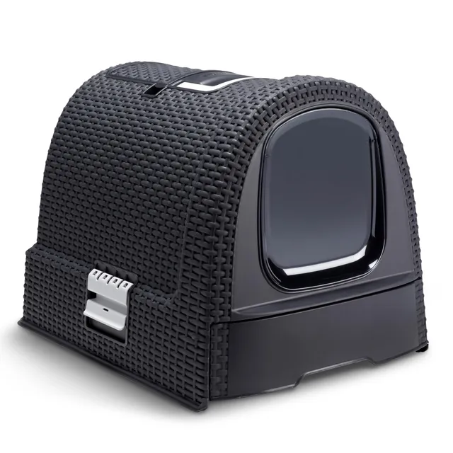 curver-petlife-katzentoilette-deckel-anthrazit image 1