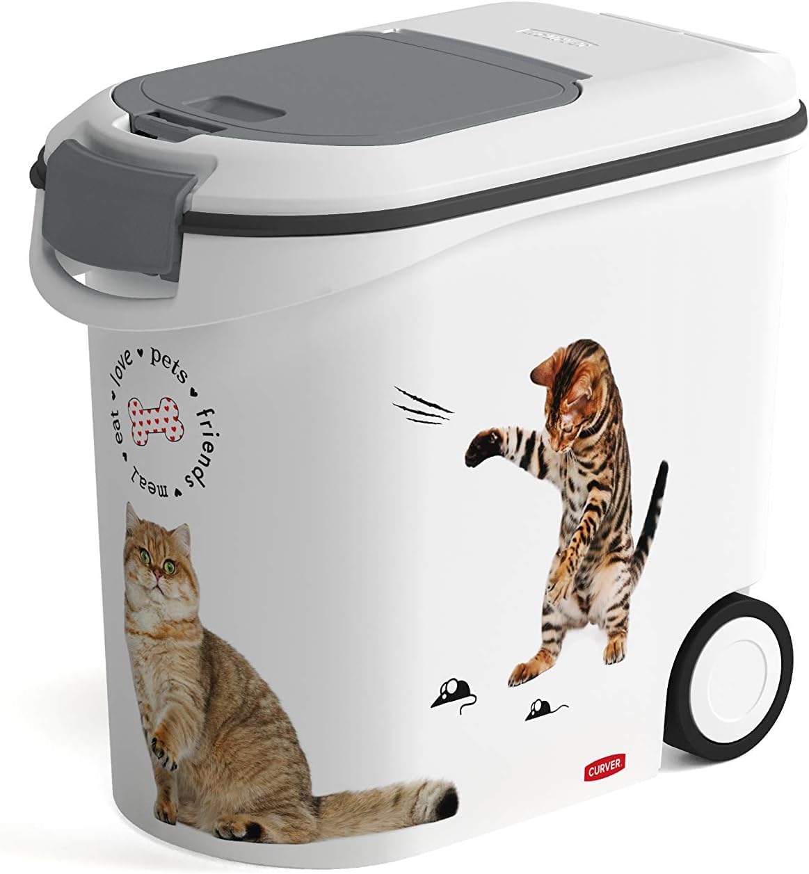 curver-pet-food-futtercontainer-12kg-35l-wei-grau-schaufel image 1