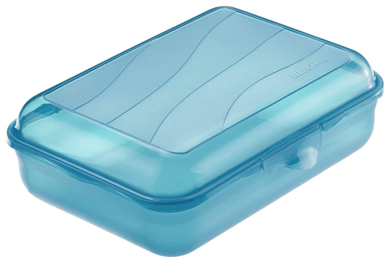 rotho-fun-funbox-1-25-l-transparent-brotdose-mit-clip image 1