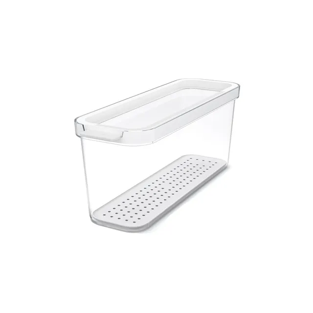 rotho-cauma-k-hlschrankbox-2-l-transparent-mit-einsatz image 1