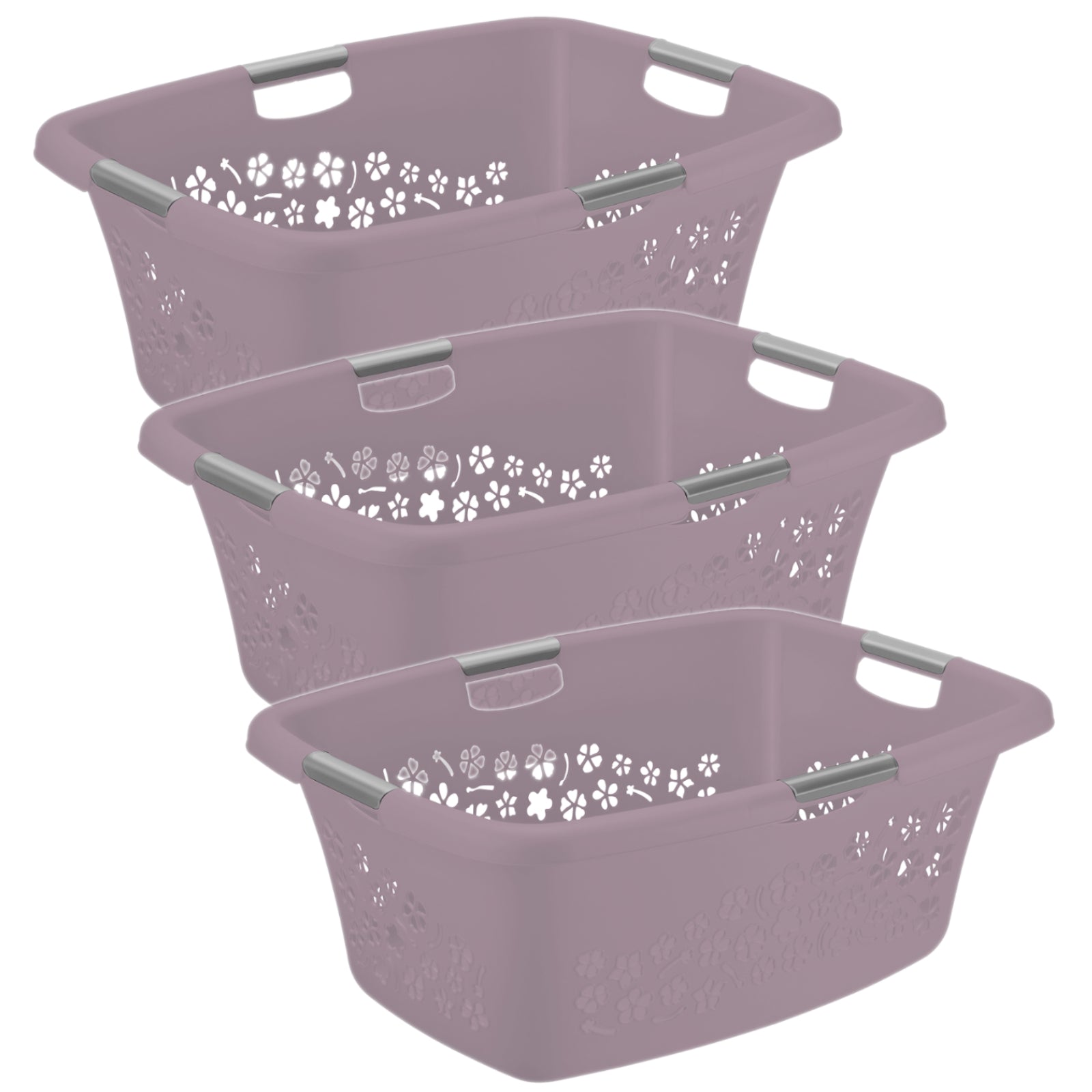 rotho-flowers-w-schekorb-50-l-3er-set-anthrazit-stapelbar image 1
