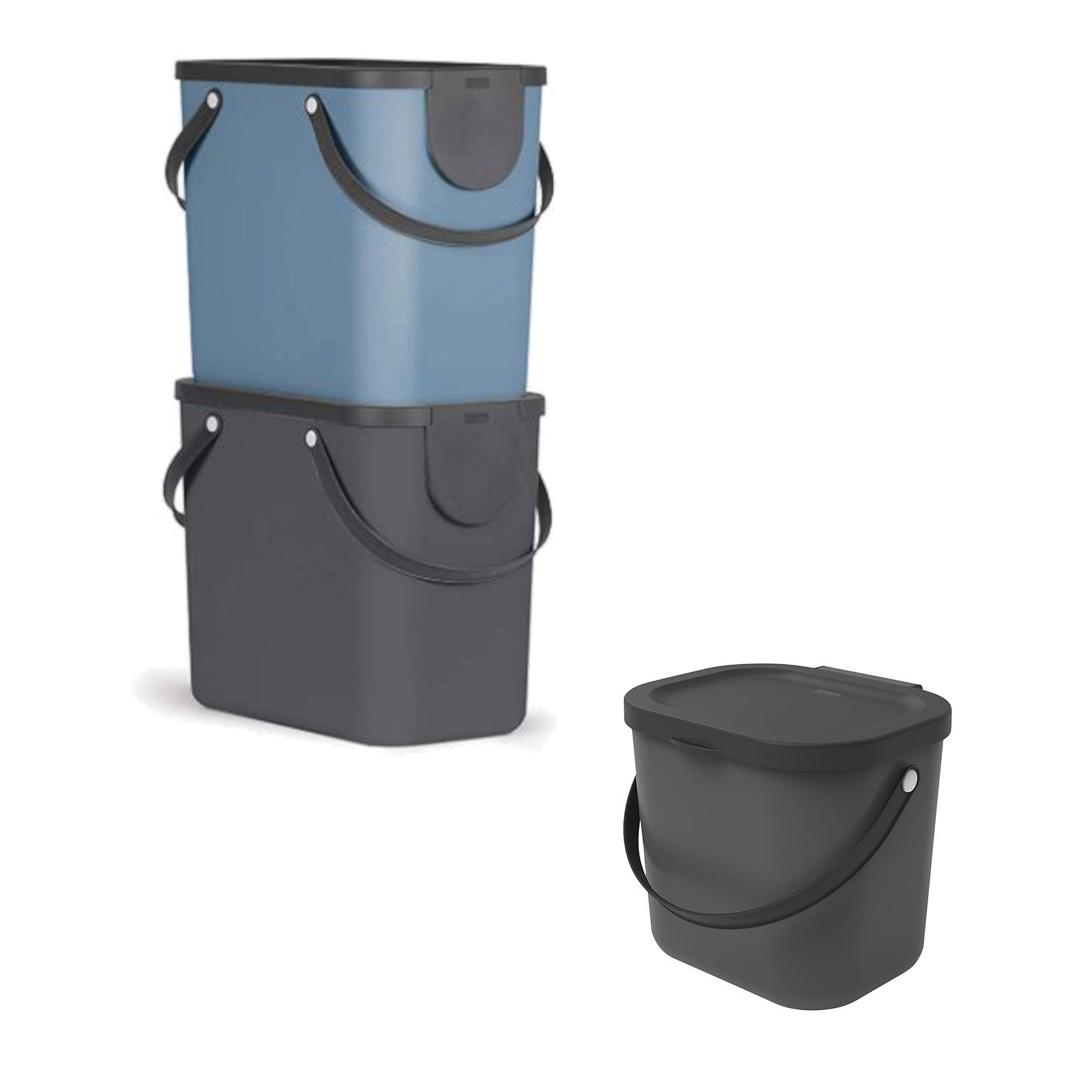 rotho-albula-m-llsystem-3er-set-25-l-6-l-anthrazit image 2