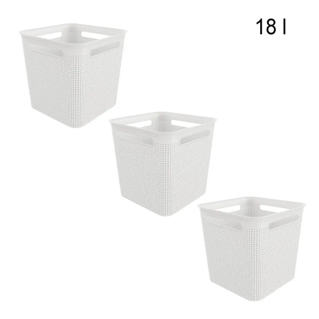 rotho-brisen-box-18-l-anthrazit-wei-cappuccino-3er-set image 1