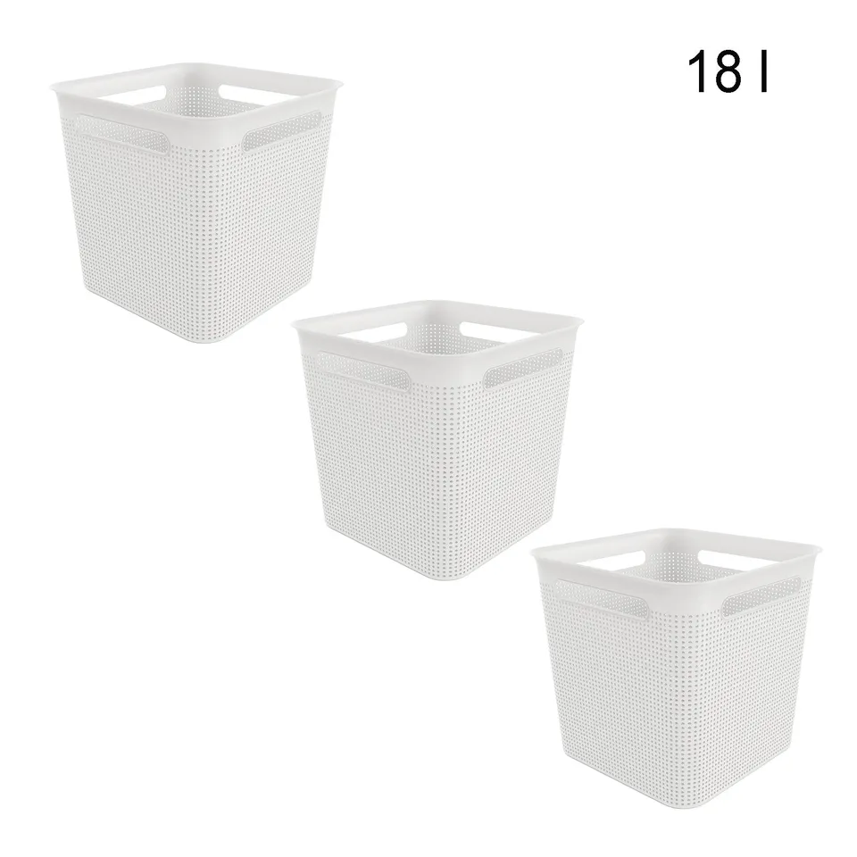 rotho-brisen-box-18-l-anthrazit-wei-cappuccino-3er-set image 1