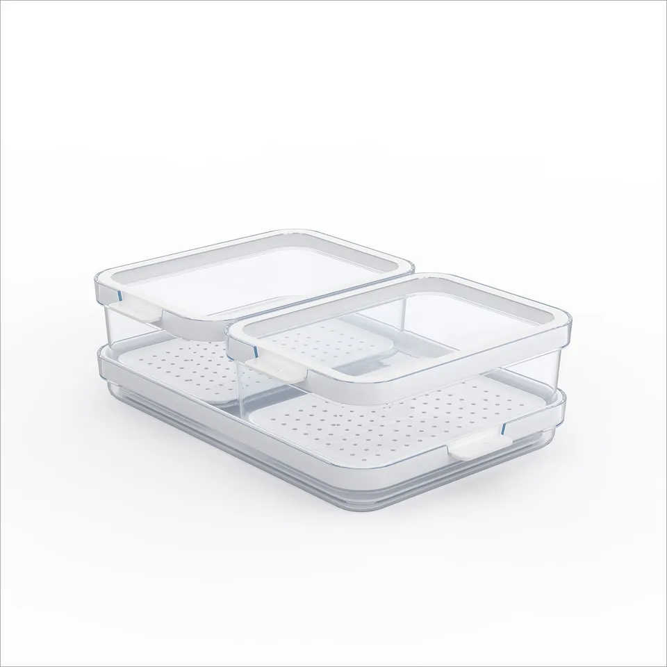 rotho-cauma-k-hlschrank-organizer-3tlg-set-stapelbar-bpa-frei image 1