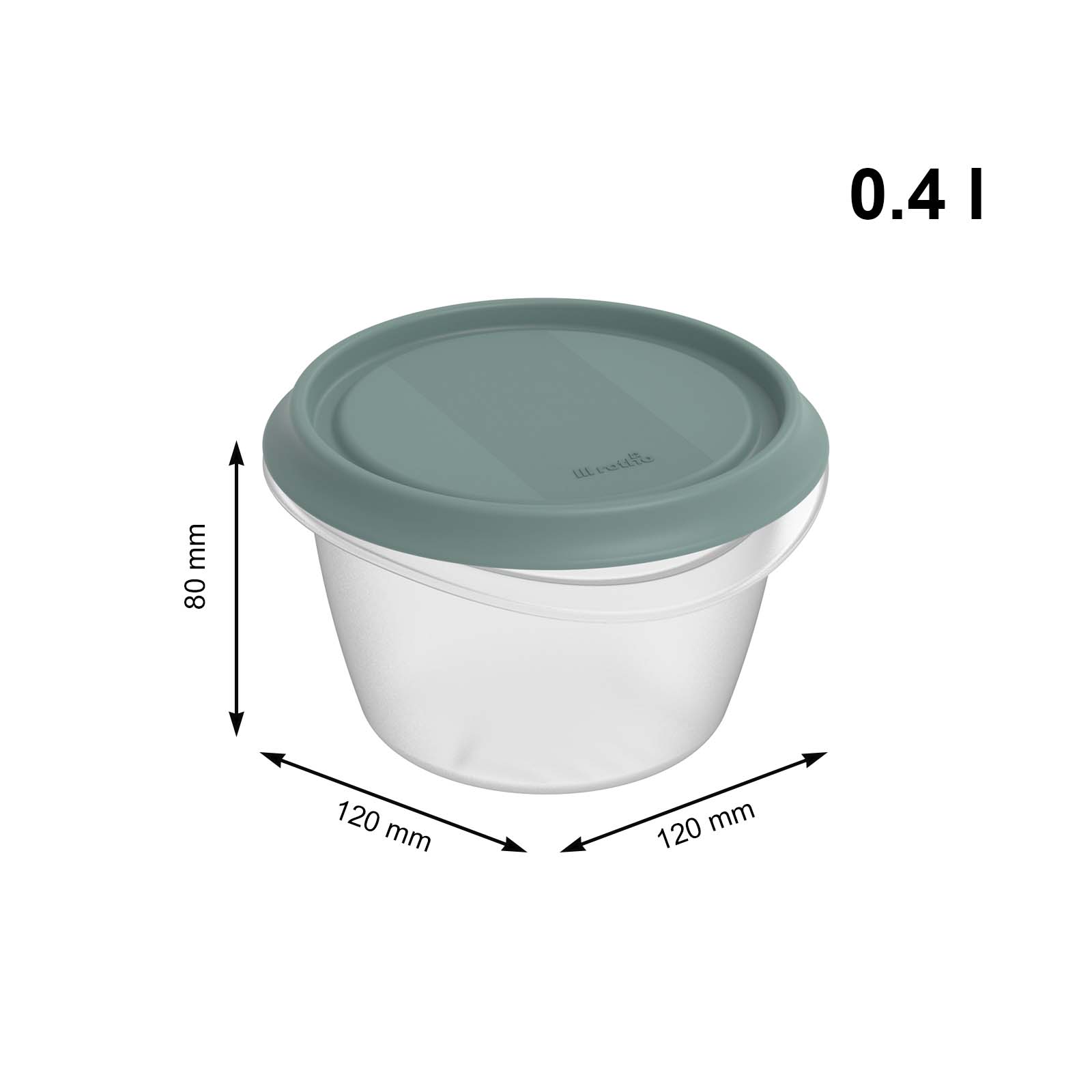 rotho-elements-frischhaltedosen-5tlg-transparent-gr-n-dicht image 8