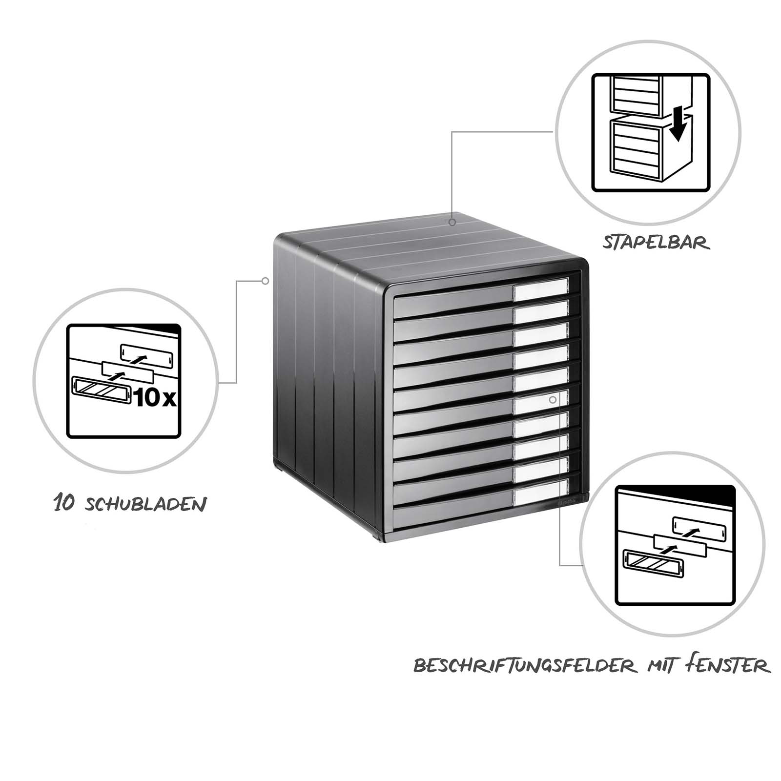 rotho-timeless-b-robox-10-sch-be-a4-schubladenbox-geschlossen image 5