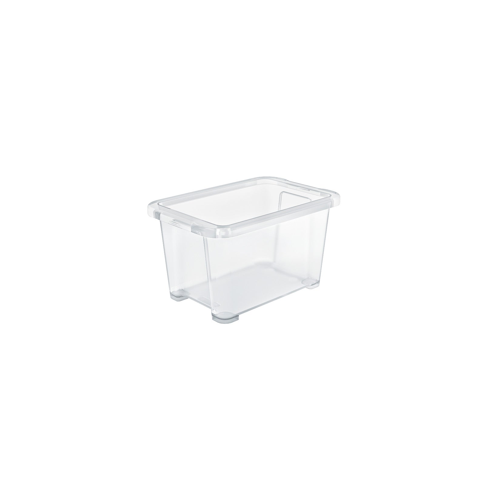 rotho-evo-easy-deckel-1-2-l-box-transparent-stapelbar image 2