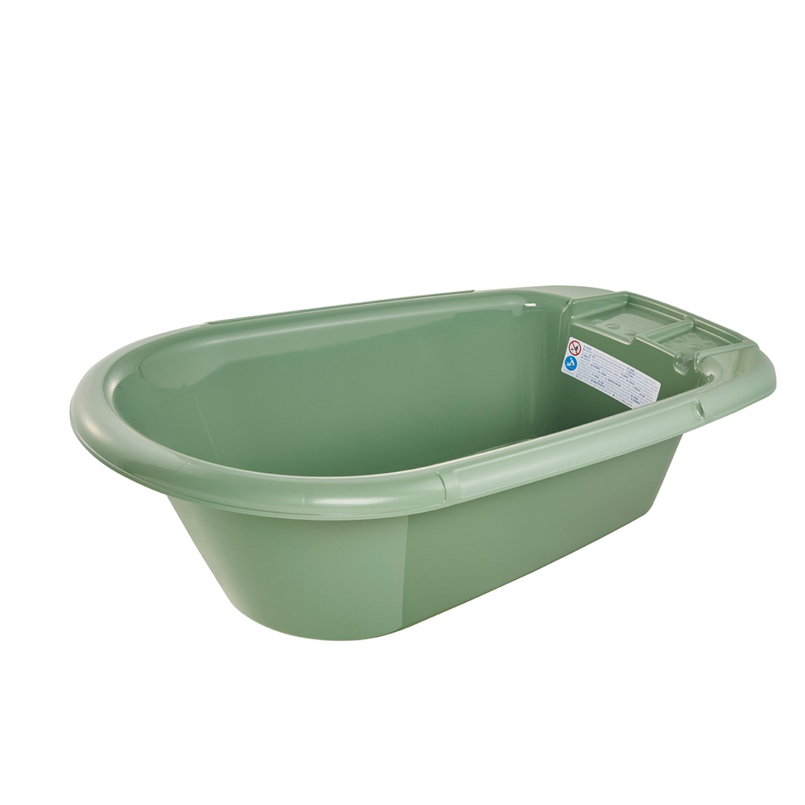 rotho-bella-bambina-babybadewanne-misty-blau-mit-sitz image 2
