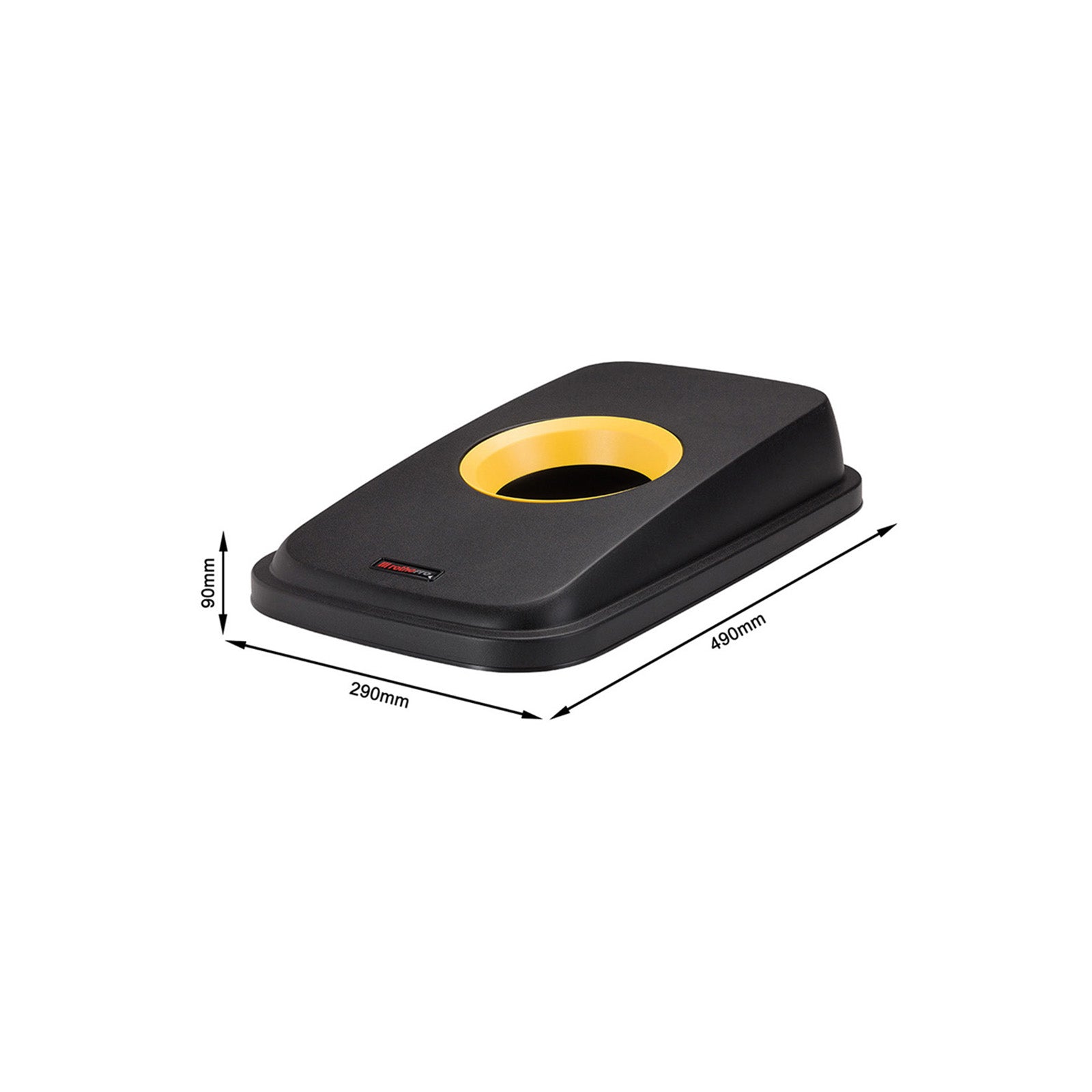 rotho-selecto-deckel-f-r-abfallbeh-lter-55-70-l-gelb image 3