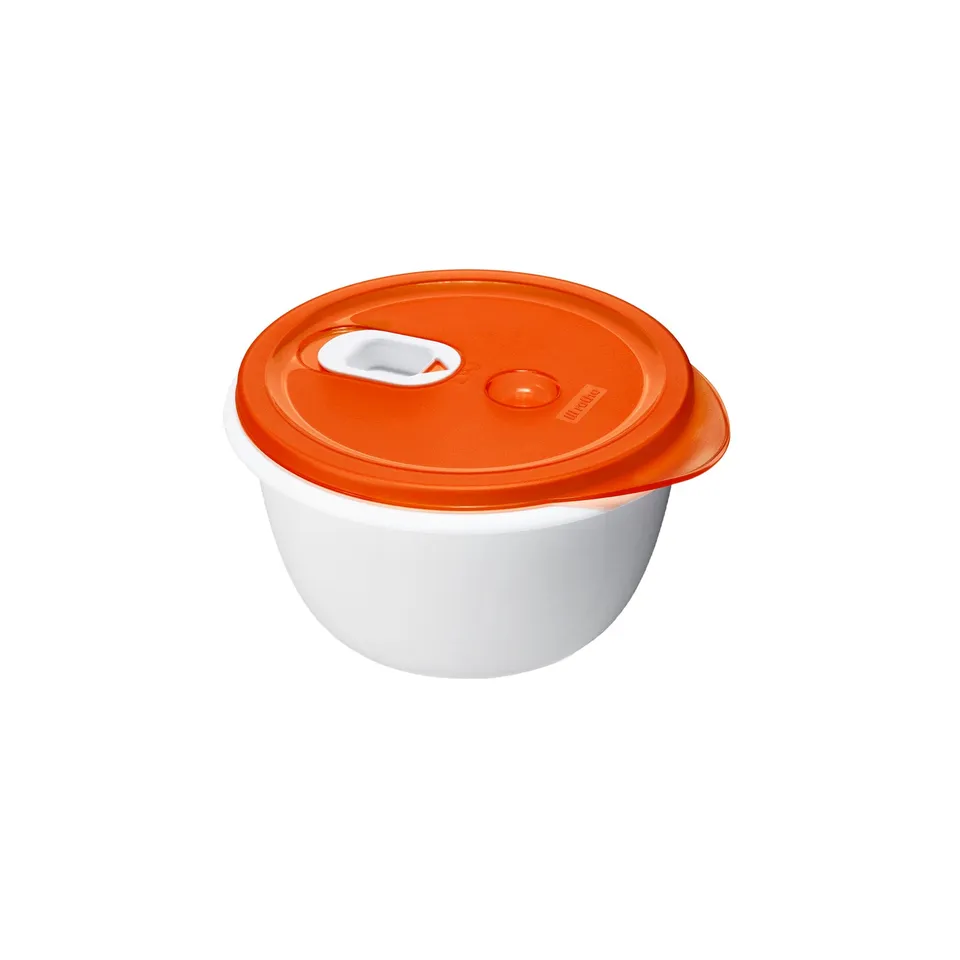 rotho-micro-clever-mikrowellensch-ssel-1-5-l-rot-mit-deckel image 1