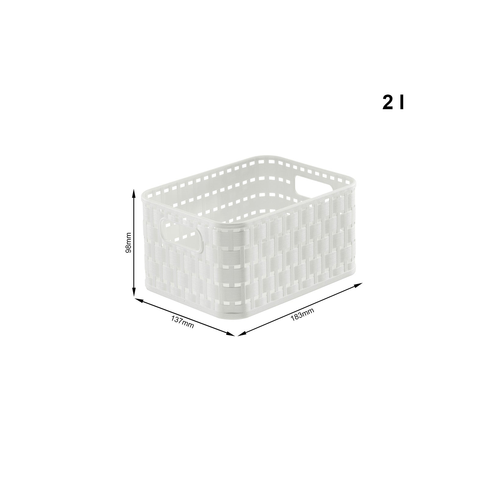 rotho-country-korb-a6-2-l-wei-3er-set-rattan-optik image 6