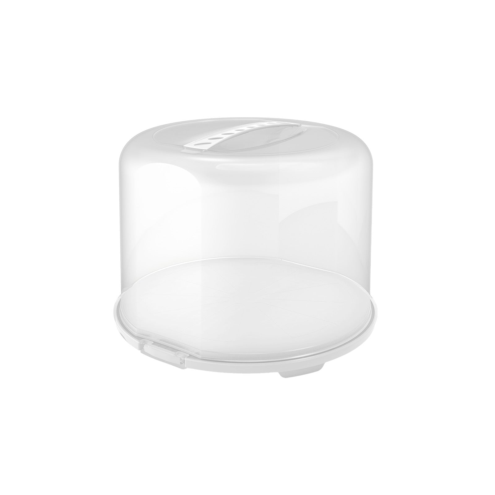rotho-fresh-tortenglocke-xl-26cm-hoch-transparent-wei image 1