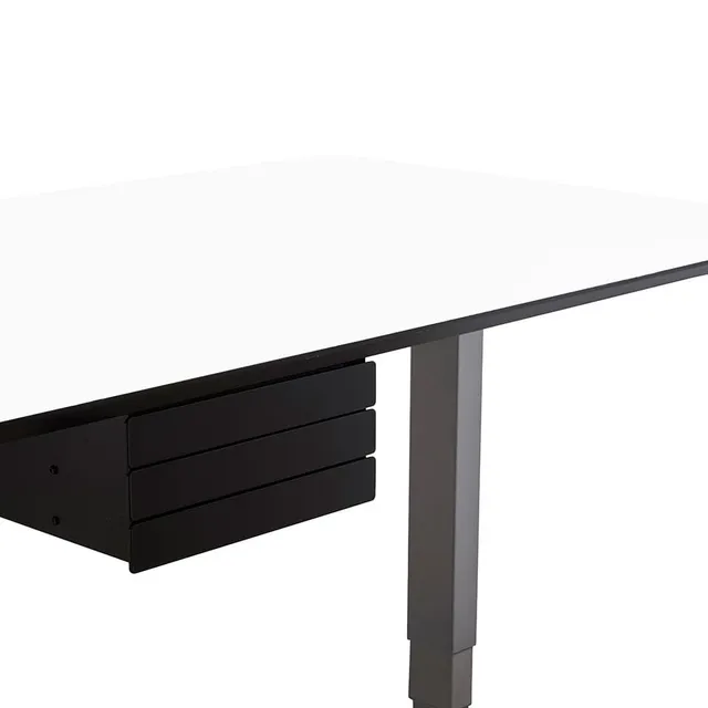 lento-tri3-schublade-unterbau-schublade-schwarz-3-f-cher-stahl image 1