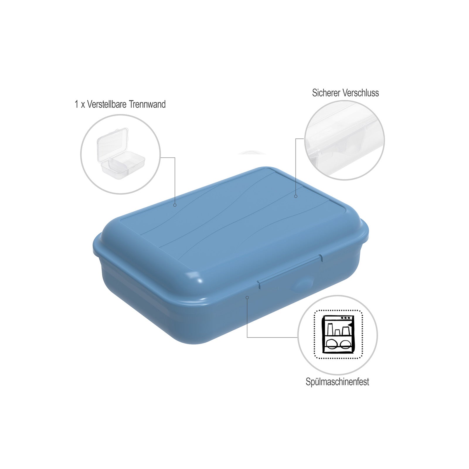 rotho-fun-vesperbox-s-0-9-l-brotdose-transparent-horizontblau image 8