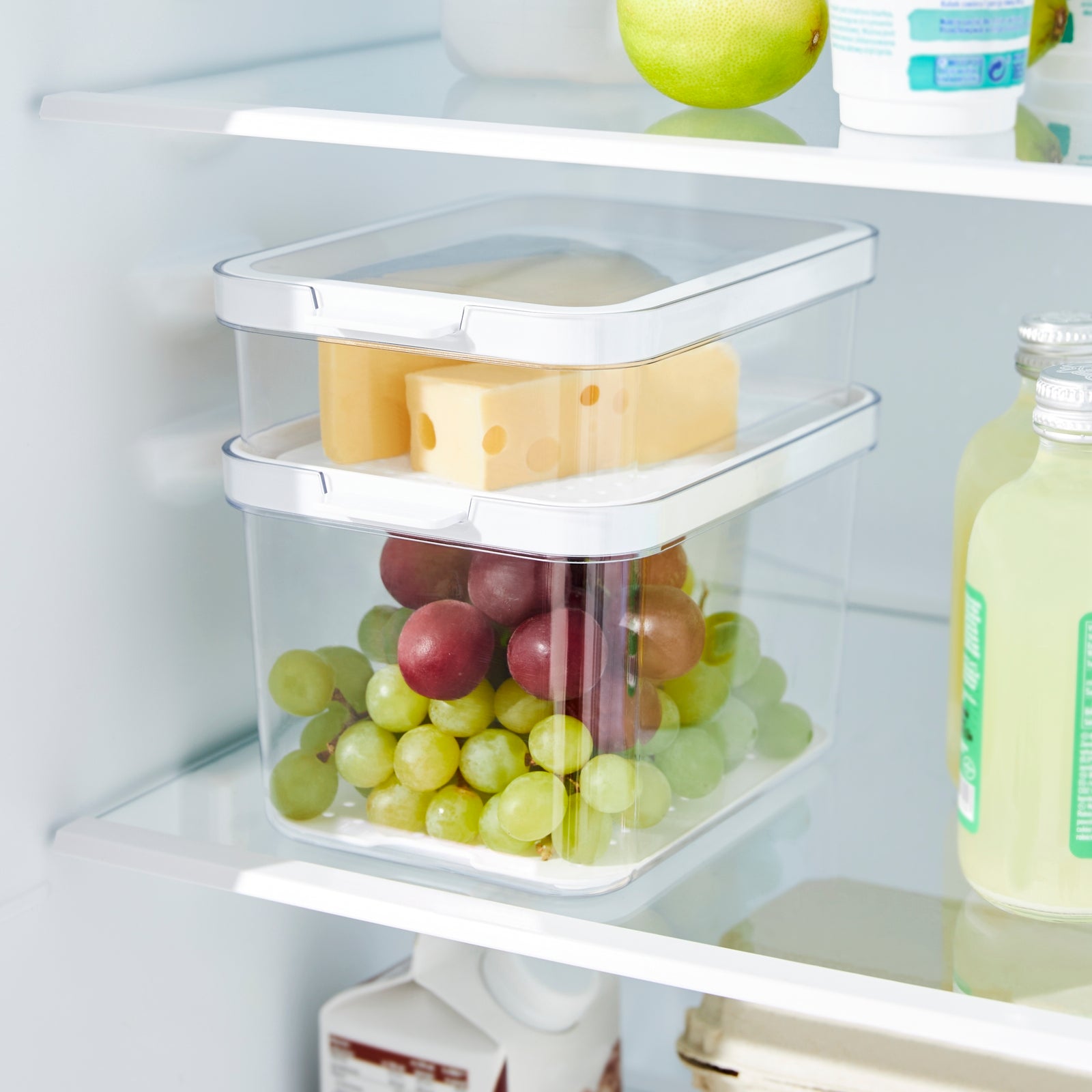 rotho-cauma-k-hlschrankbox-2er-set-transparent image 6