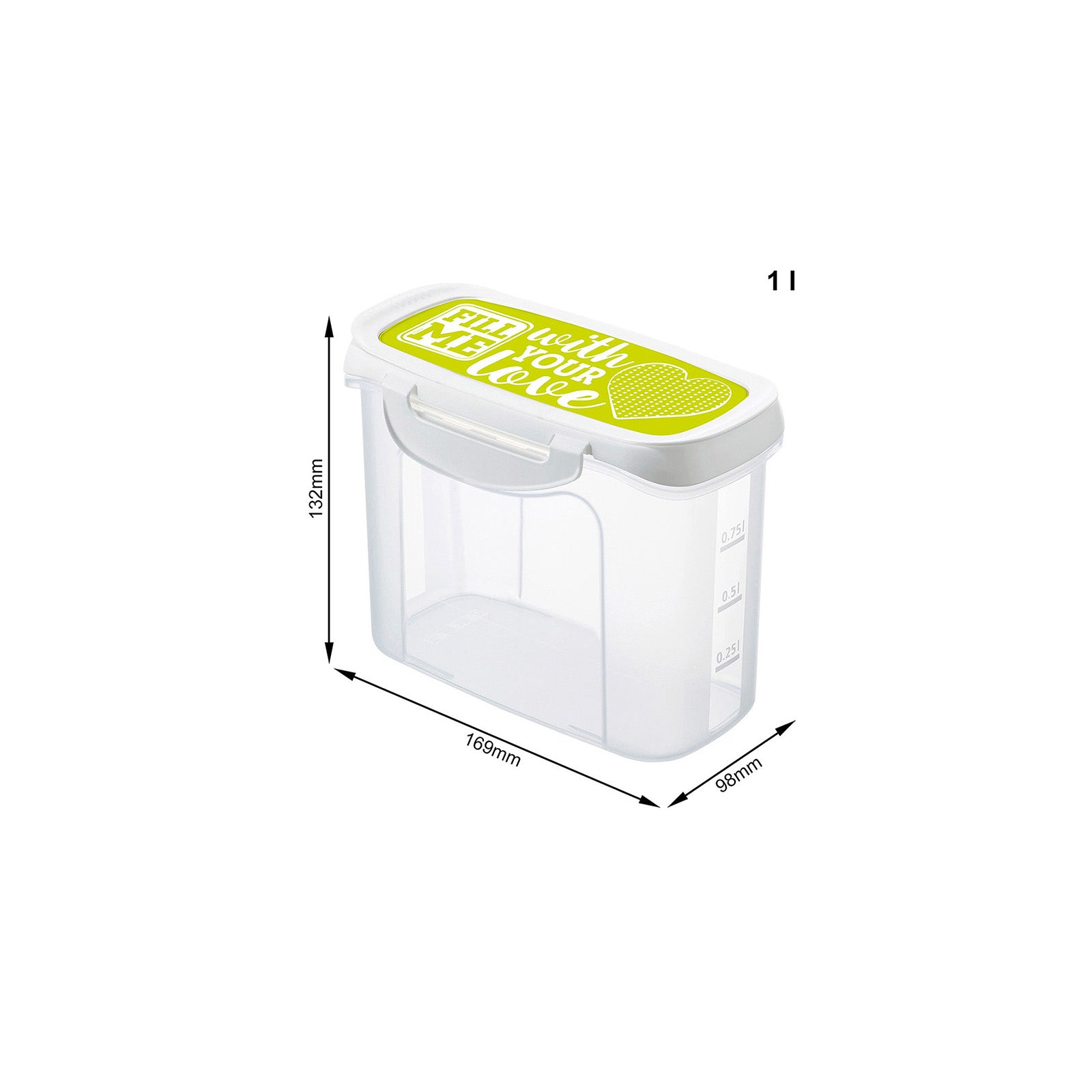 rotho-clic-lock-streudose-1l-horizontblau-vorratsdose image 6