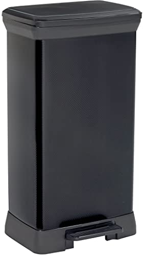 curver-decobin-metallic-m-lleimer-50l-schwarz-metallic-mit-pedal image 7