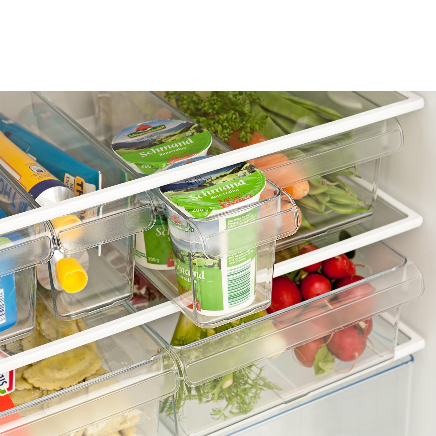 rotho-loft-k-hlschrankorganizer-m-3-1l-transparent image 6