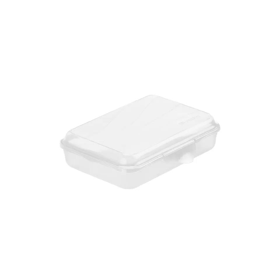 rotho-fun-lunchbox-0-45-l-transparent-brotdose-klein image 1