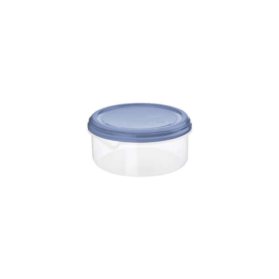 rotho-rondo-k-hlschrankdose-rund-1-25-l-frischhaltedose-horizontblau image 1