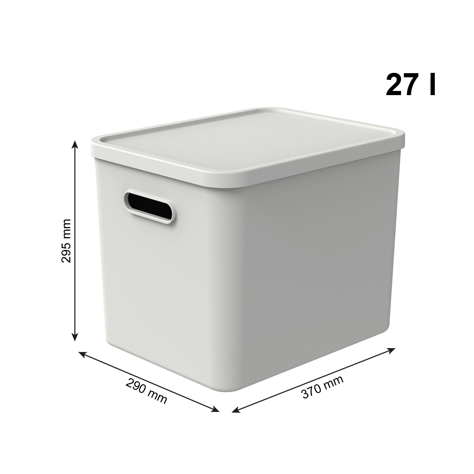 rotho-albula-aufbewahrungsbox-27l-anthrazit-recycelt image 6