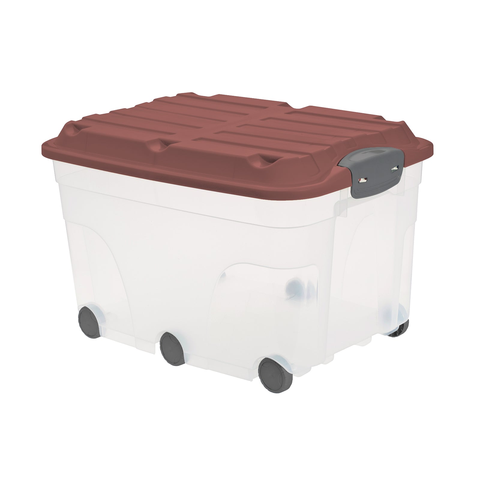 rotho-roller-6-rollbox-mit-deckel-57-l-anthrazit-stapelbar image 1