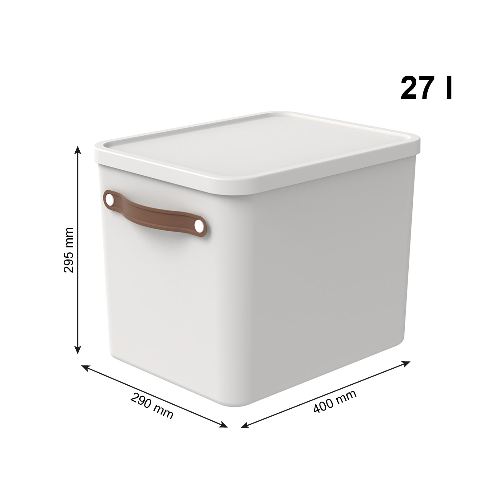 rotho-maloja-aufbewahrungsbox-c4-27-l-holzkohle-recycelt image 6