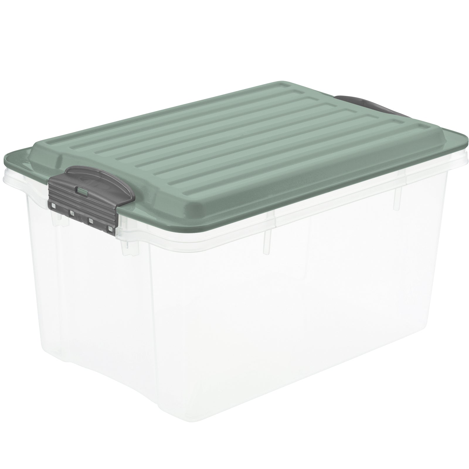 rotho-compact-stapelbox-a5-4-5-l-anthrazit-mit-deckel image 2