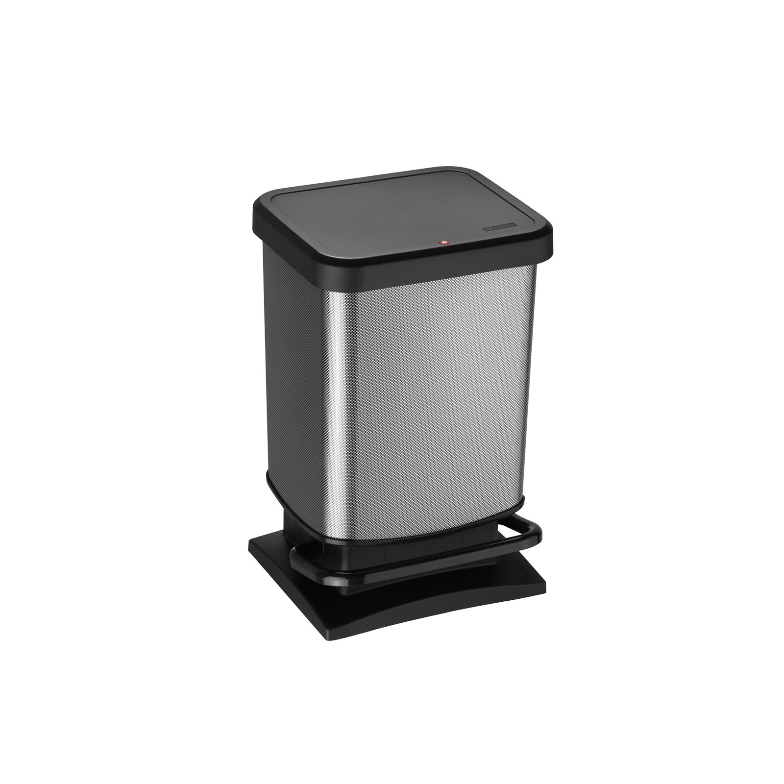 rotho-paso-treteimer-20-l-silber-metallic-mit-pedal image 2