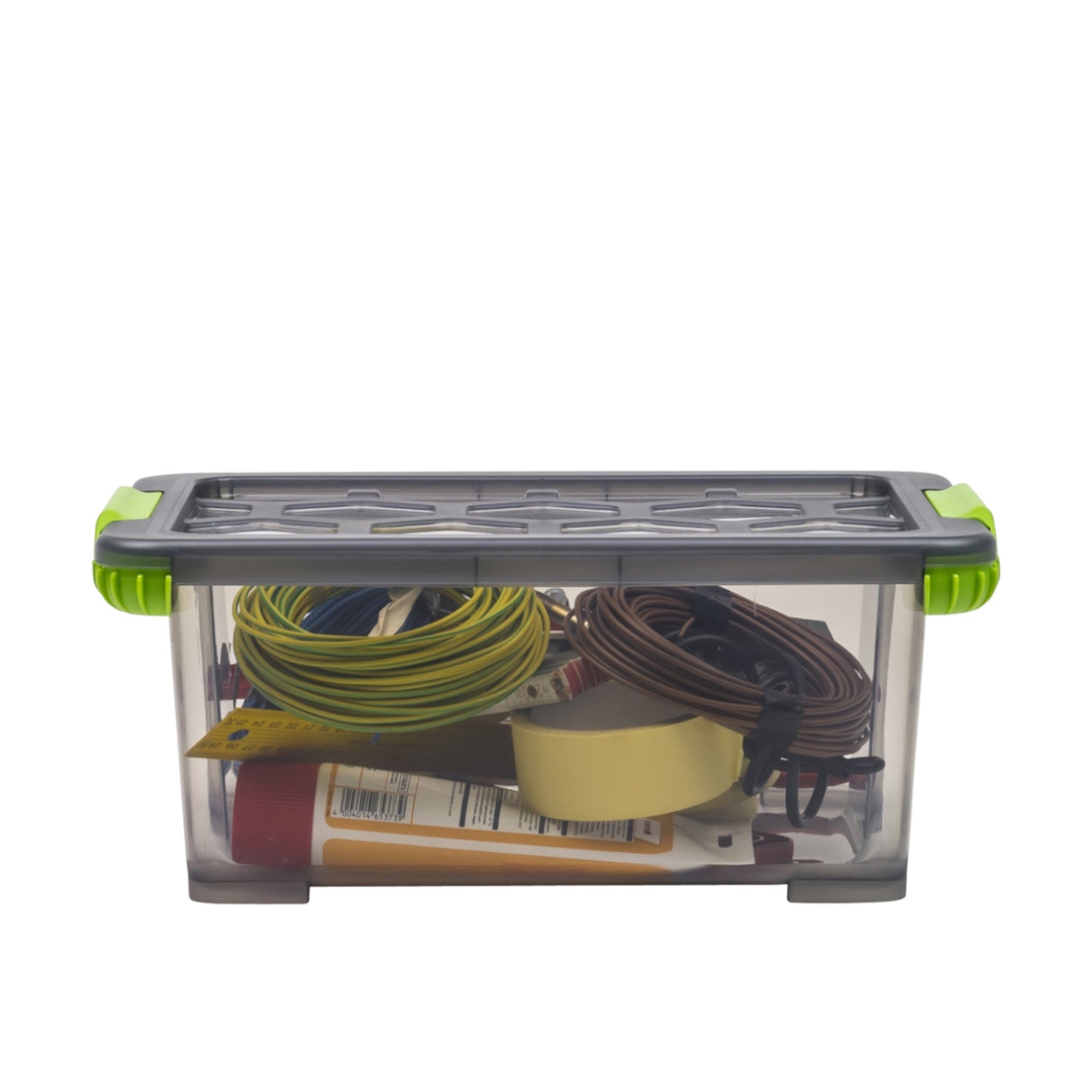 rotho-evo-aufbewahrungsbox-11-l-anthrazit-gr-n image 3