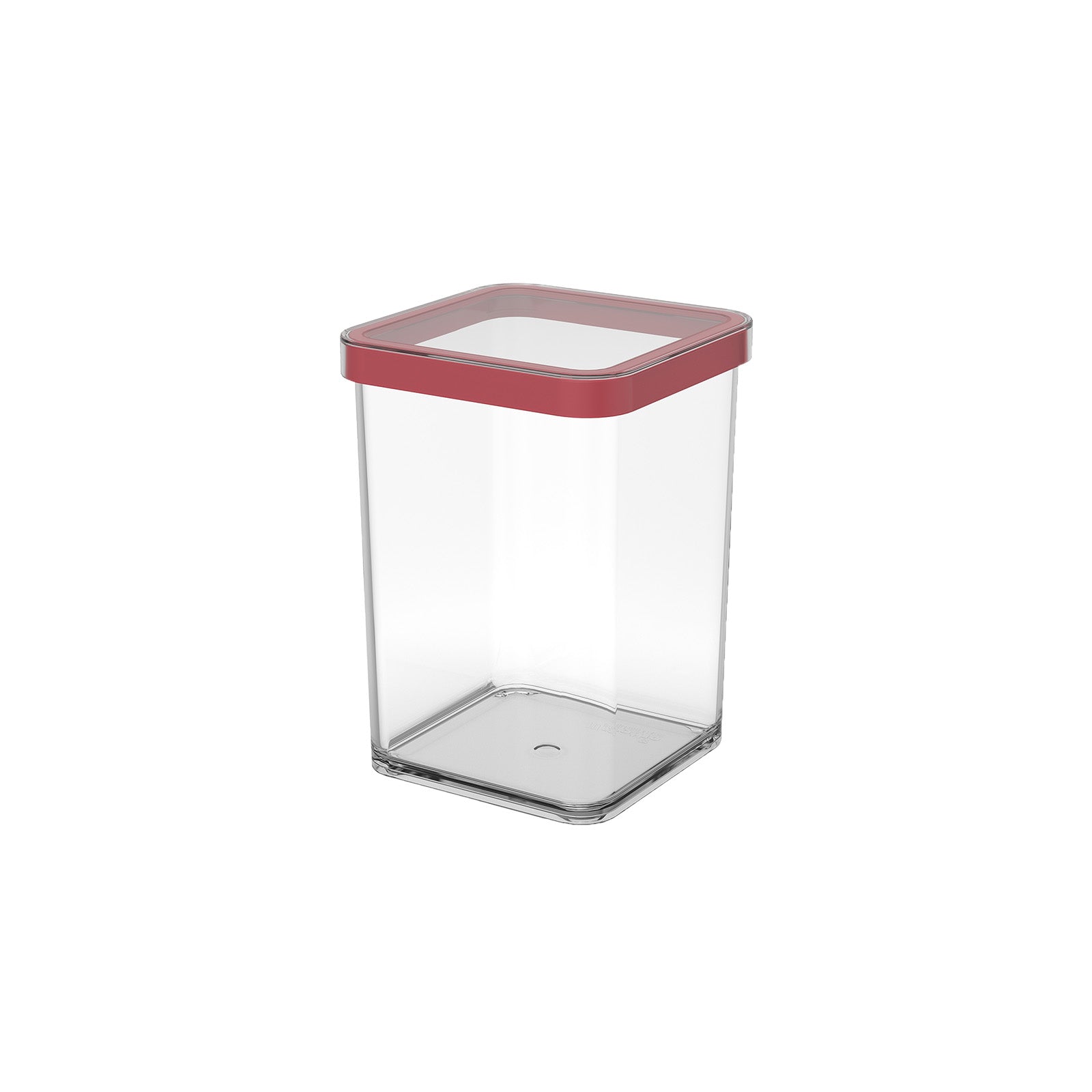 rotho-loft-premium-vorratsdose-1l-transparent-rot-aromadicht image 6