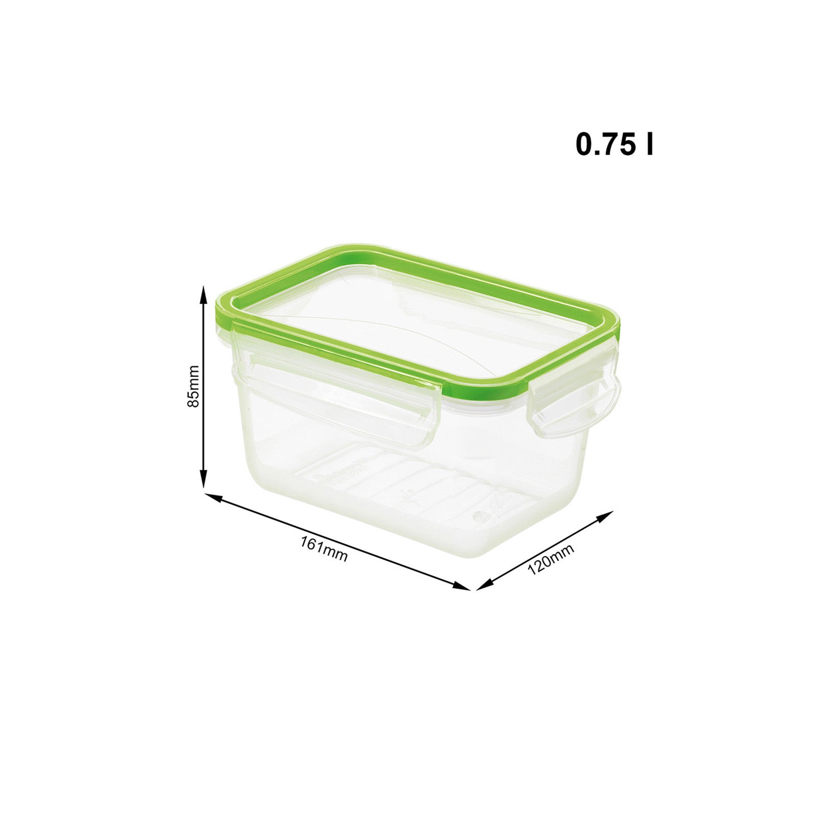 rotho-clic-lock-frischhaltedose-0-75-l-horizontblau image 7