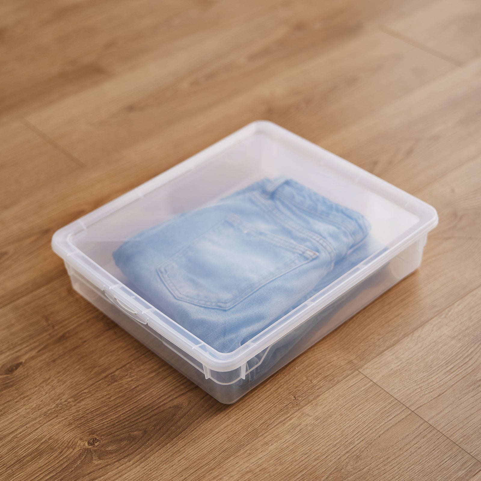rotho-clear-box-shirt-9-l-transparent-mit-deckel image 5